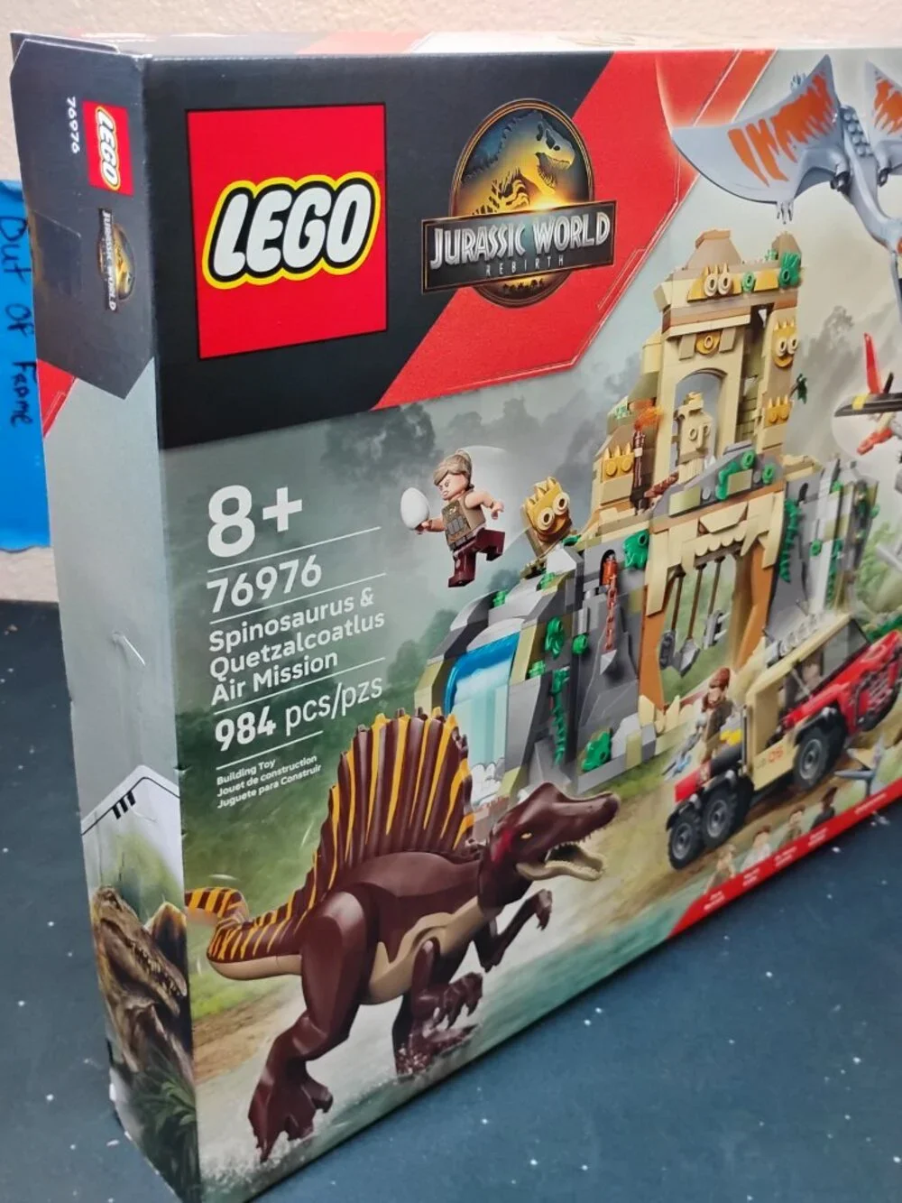 LEGO Jurassic World 76976 Spinosaurus Quetzalcoatlus Air Mission New Sealed Set